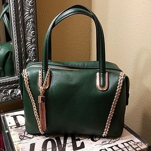 Dune London small handbag trimmed in Rose gold